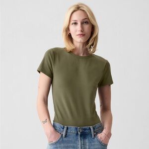Gap Compact Jersey T-Shirt Bodysuit NWOT